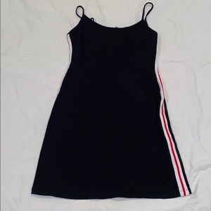 Black body con striped brandy Melville dress